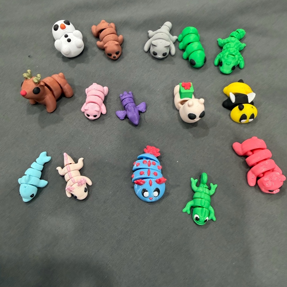 3D printed Animal Figurines